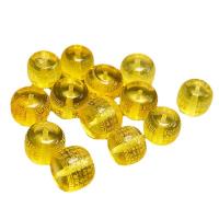 Single Gemstone Beads, Yellow Baltic Amber, DIY & with letter pattern 