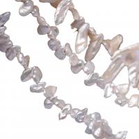 Perles nacres baroques de culture d'eau douce , perle d'eau douce cultivée, Naturel & DIY & normes différentes pour le choix, blanc cm, Vendu par brin