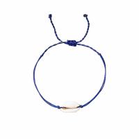 Fashion Create Wax Cord Bracelets, with Shell, swallow, fashion jewelry & Unisex & adjustable Inner cm 