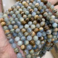 Single Gemstone Beads, Calcite, polished, DIY Approx 38 cm, Approx 