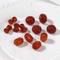 Perles Agates rouges naturelles, agate rouge, DIY & normes différentes pour le choix & modèles différents pour le choix, rouge, Vendu par PC