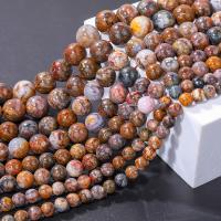 Single Gemstone Beads, Pietersite, Round, DIY Approx 38-39 cm 