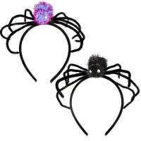 пластик Повязка для волос, с Железо, Хэллоуин дизайн & Женский, Много цветов для выбора продается PC