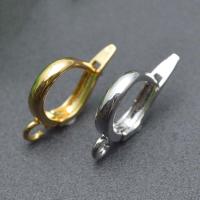 Brass Lever Back Earring Component, plated, DIY [