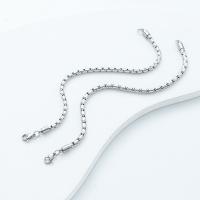 Titanium Steel Bracelet & Bangle, polished, fashion jewelry & Unisex original color, nickel, lead & cadmium free Approx 21 cm 