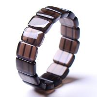 Bracelet obsidienne noire, unisexe & normes différentes pour le choix, Diamètre inté Environ 60mm, Vendu par PC