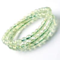 Gemstone Bracelets, Natural Prehnite, Round, folk style & Unisex Approx 6-10 Inch 