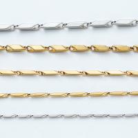 Titanium Steel Chain Necklace, Vacuum Ion Plating, fashion jewelry & Unisex nickel, lead & cadmium free Approx 55 cm 