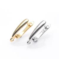 Brass Lever Back Earring Component, plated, DIY 