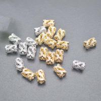 Brass Spacer Beads, Column, plated, DIY & micro pave cubic zirconia & hollow 