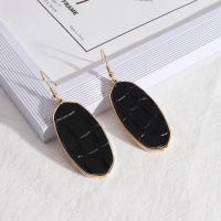 Zinc Alloy Drop Earring, plated, fashion jewelry & for woman 