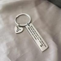Stainless Steel Key Chain, 304 Stainless Steel, fashion jewelry 