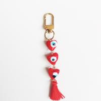 Böse Augen Murano Schlüsselanhänger, 304 Edelstahl, Modeschmuck & verschiedene Stile für Wahl, verkauft von PC