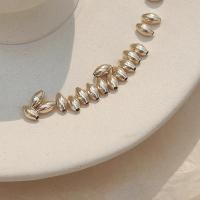 Weinlese Messing Perlen, 14K goldgefüllt, DIY, 3x5mm, 10PCs/Menge, verkauft von Menge