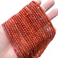 Yunnan Red Agate, Round, polished, fashion jewelry & multilayer & for woman, red, 4mm Approx 70 cm 