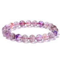 Crystal Bracelets, Super Seven Crystal, Round, polished, fashion jewelry  & for woman Approx 18 cm 