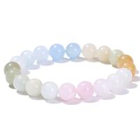 Gemstone Bracelets, Morganite, Round, fashion jewelry & for woman, multi-colored Approx 18 cm 