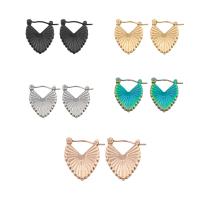 Stainless Steel Leverback Earring, 304 Stainless Steel, Vacuum Ion Plating, fashion jewelry & for woman [