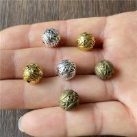 Zinc Alloy Spacer Beads, Round, plated, vintage & DIY 