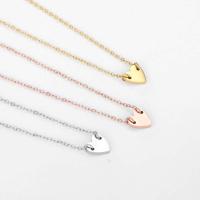 Stainless Steel Jewelry Necklace, 316L Stainless Steel, with 5cm extender chain, Heart, Vacuum Ion Plating, fashion jewelry & for woman nickel, lead & cadmium free Approx 38 cm 