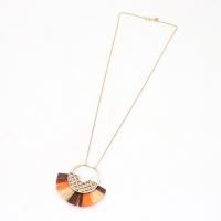 Fashion Multi Layer Necklace, Zinc Alloy, with Rafidah Grass, fashion jewelry & for woman Approx 27.55 Inch 