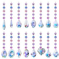 Hängende Ornamente, Glasperlen, verschiedene Größen vorhanden & verschiedene Stile für Wahl, keine, verkauft von PC