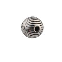 Acier inoxydable 304 perle d'entretoise, Rond, Placage, DIY, couleur originale Environ 2.5mm, Vendu par PC