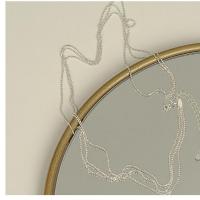 Collier de bijoux en argent , Argent sterling 925, avec 5cm chaînes de rallonge, bijoux de mode Environ 40 cm, Vendu par PC