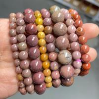 Agate Bracelets, Alexa Agate, Round, polished, fashion jewelry & Unisex mixed colors Approx 18 cm 