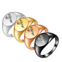 チタン鋼の指環, チタン鋼, メッキ, ファッションジュエリー & 男性用, 無色, 12mm, 売り手 パソコン