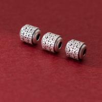 Sterling Silver Spacer Beads, 925 Sterling Silver, plated, DIY, original color, 8mm Approx 3mm 