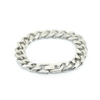 Titanium Steel Bracelet & Bangle, fashion jewelry & for man 21cm,13mm,13.5mm 