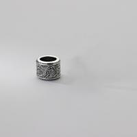 Perles intercalaires en argent , Argent sterling 925, bijoux de mode & DIY 7.6mm, Vendu par PC