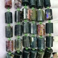 Perle Agate naturel océan, agate océan, pilier, DIY & facettes, couleurs mélangées Environ 38 cm, Vendu par brin