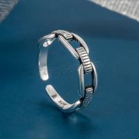 Палец кольцо-латунь, Медно-никелевый сплав, полированный, ювелирные изделия моды & Мужская, 6mm, внутренний диаметр:Приблизительно 17mm, продается PC