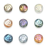 Abalorios de Murano flor, Cristal de murano, Bricolaje, más colores para la opción, 10mm, 30PCs/Bolsa, Vendido por Bolsa[