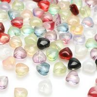 Miracle Glass Beads, Heart, DIY 8mm, Approx 