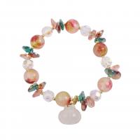 Crystal Bracelets, with Chalcedony, fashion jewelry & for woman Approx 6.7 Inch 