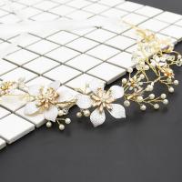 Ruban bijoux, alliage de zinc, avec cristal, bijoux de mode & pour femme, doré, 370mm, Vendu par PC
