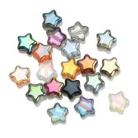 Perles de verre de miracle, Des billes de verre, étoile, DIY, plus de couleurs à choisir, 8mm, Environ Vendu par sac