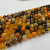 Perles agates, Agate, Rond, DIY & normes différentes pour le choix, Vendu par brin[