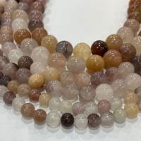 Single Gemstone Beads, Natural Violet, Round, DIY 