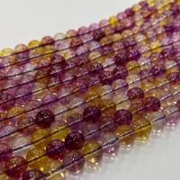 Natural Ametrine Beads, Round, DIY 
