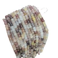 Perles de pierre gemme unique, Violet naturel, bambou, poli, DIY Environ Vendu par brin