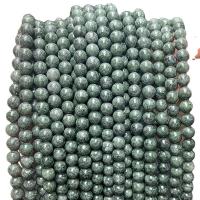 Jaspis Stein Perlen, rund, poliert, DIY & verschiedene Größen vorhanden, verkauft von Strang