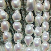Glass Pearl Beads, Baroque, DIY white 