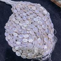 Barock kultivierten Süßwassersee Perlen, Natürliche kultivierte Süßwasserperlen, DIY, weiß, 9-10mm, Länge:ca. 15 ZollInch, verkauft von Strang