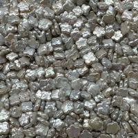 Barock kultivierten Süßwassersee Perlen, Natürliche kultivierte Süßwasserperlen, DIY & kein Loch, weiß, 11-12mm, verkauft von PC