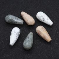 Single Gemstone Beads, Natural Stone, Teardrop, DIY 