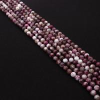 Einzelne Edelstein Perlen, Naturstein, rund, DIY & verschiedene Größen vorhanden, gemischte Farben, Länge:ca. 38 cm, verkauft von Strang